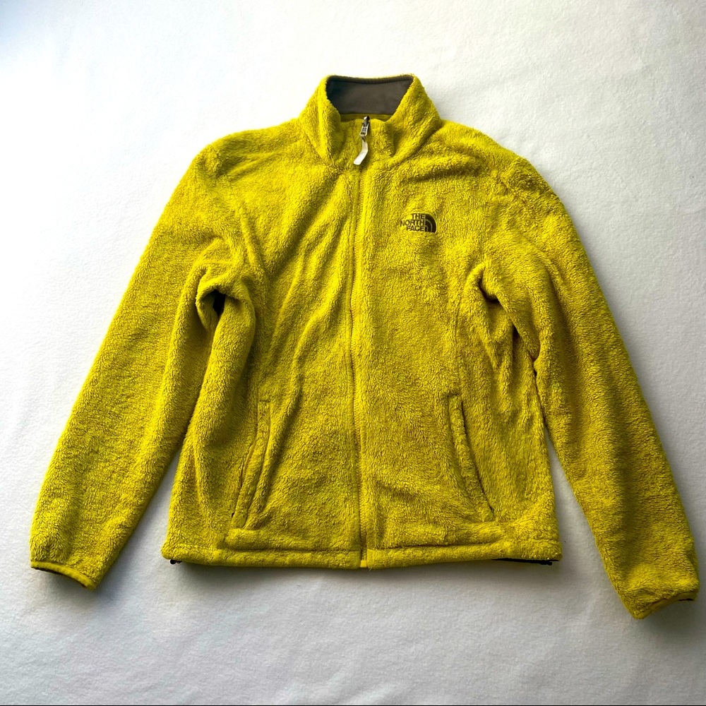 Northface fuzzy zip-up